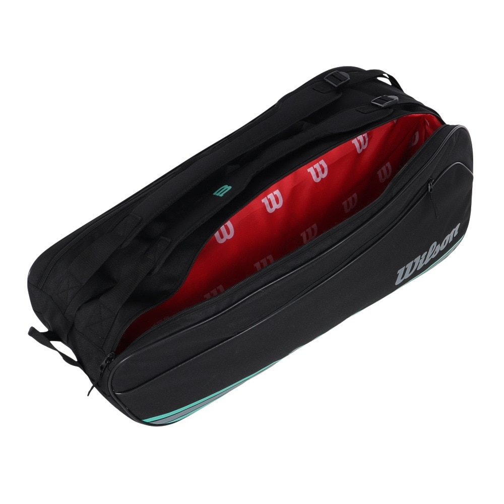 ウイルソン（Wilson）（メンズ、レディース）【新商品】テニス ラケットケース TEAM J 6本用 ラケットバッグ WR8050001001