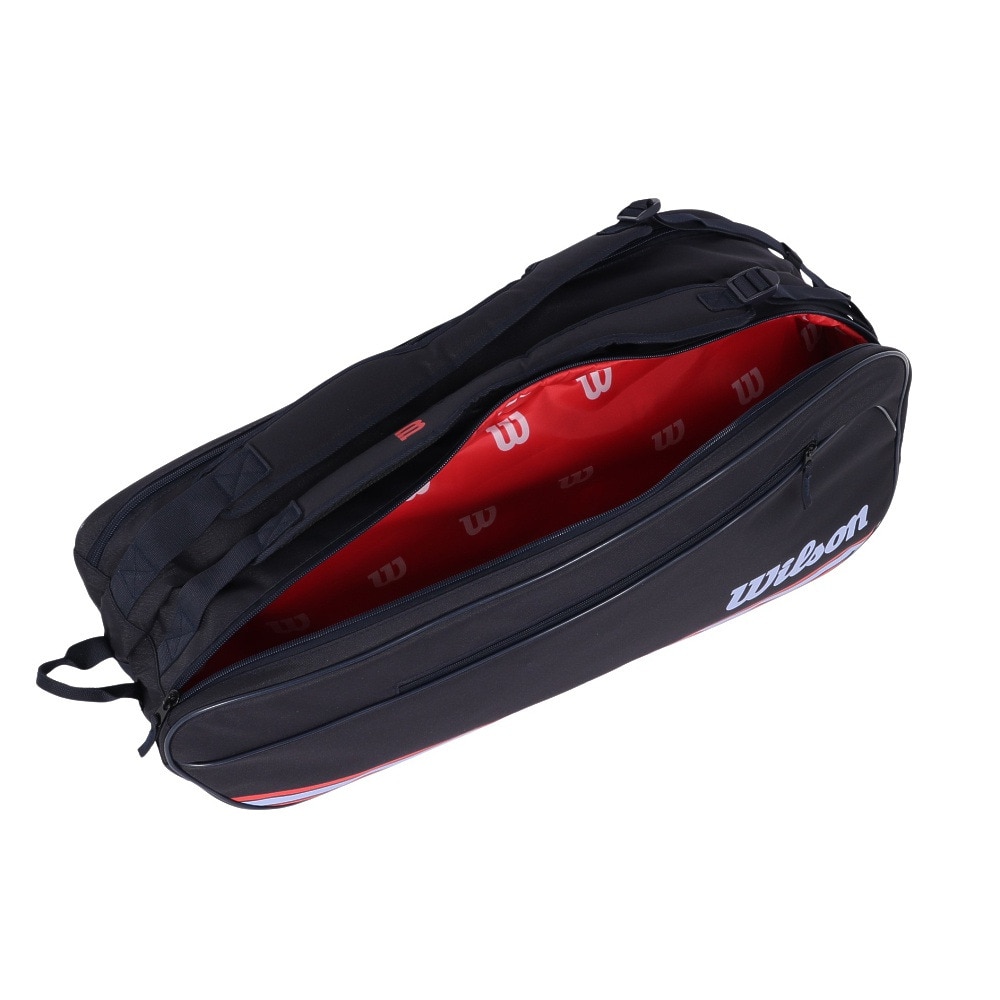 ウイルソン（Wilson）（メンズ、レディース）【新商品】テニス ラケットケース TEAM J 6本用 ラケットバッグ NVPK WR8050101001
