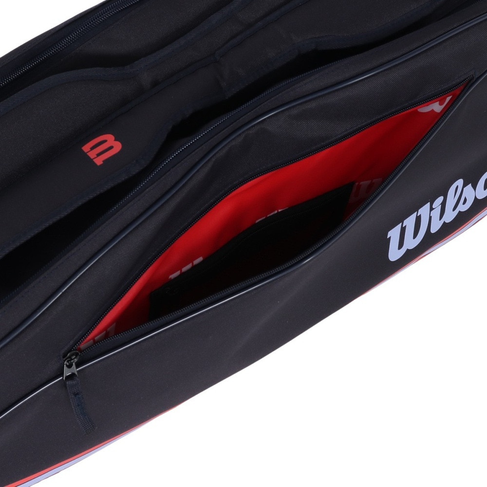 ウイルソン（Wilson）（メンズ、レディース）【新商品】テニス ラケットケース TEAM J 6本用 ラケットバッグ NVPK WR8050101001