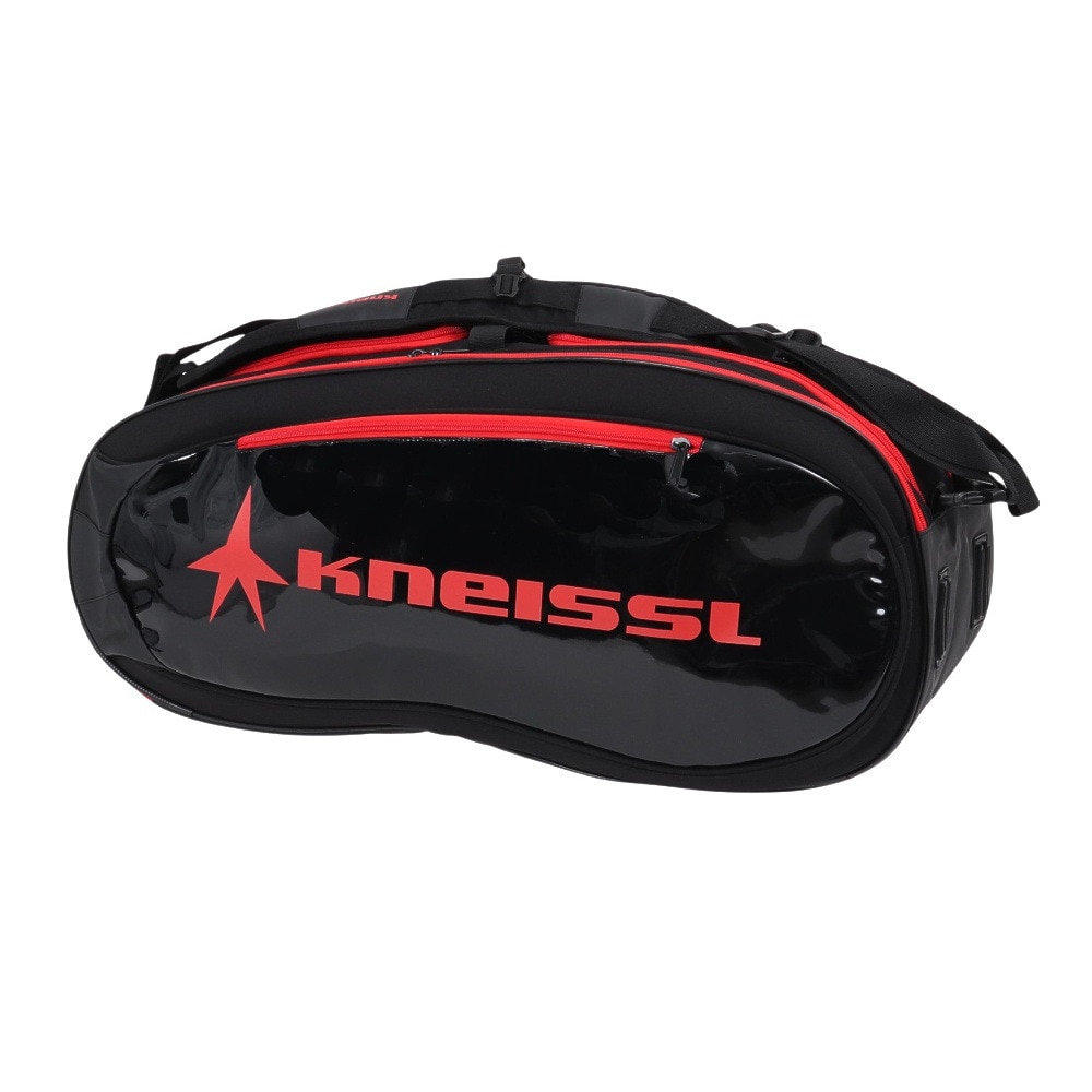 クナイスル（KNEISSL）（メンズ、レディース）テニス ラケットケース ラケットバッグ 6本入れ KBG01BK