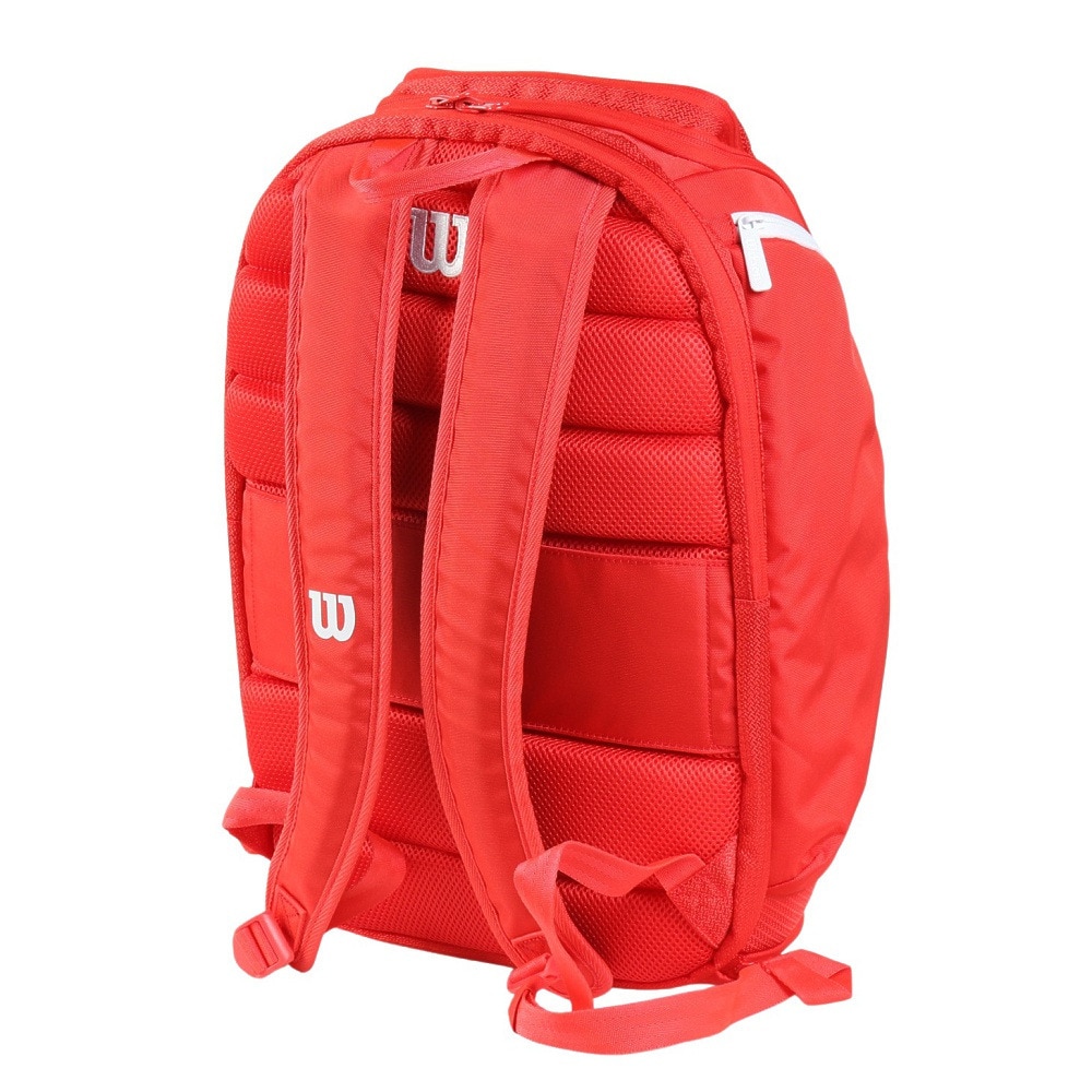 ウイルソン（Wilson）（メンズ、レディース）テニス バッグ スーパーツアー バックパック Red WR8036901001