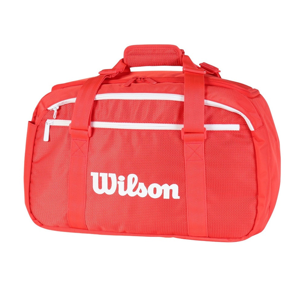 ウイルソン（Wilson）（メンズ、レディース）テニス バッグ スーパーツアー レッド スモール ダッフル WR8037001001