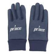 プリンス（PRINCE）（メンズ、レディース）テニス 防寒グローブ PG973 127 NVY