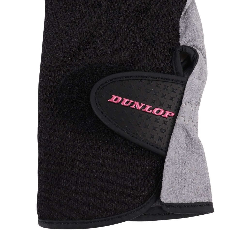 ダンロップ（DUNLOP）（レディース）テニスグローブ ネイルスルータイプ 両手用 TGG0118W
