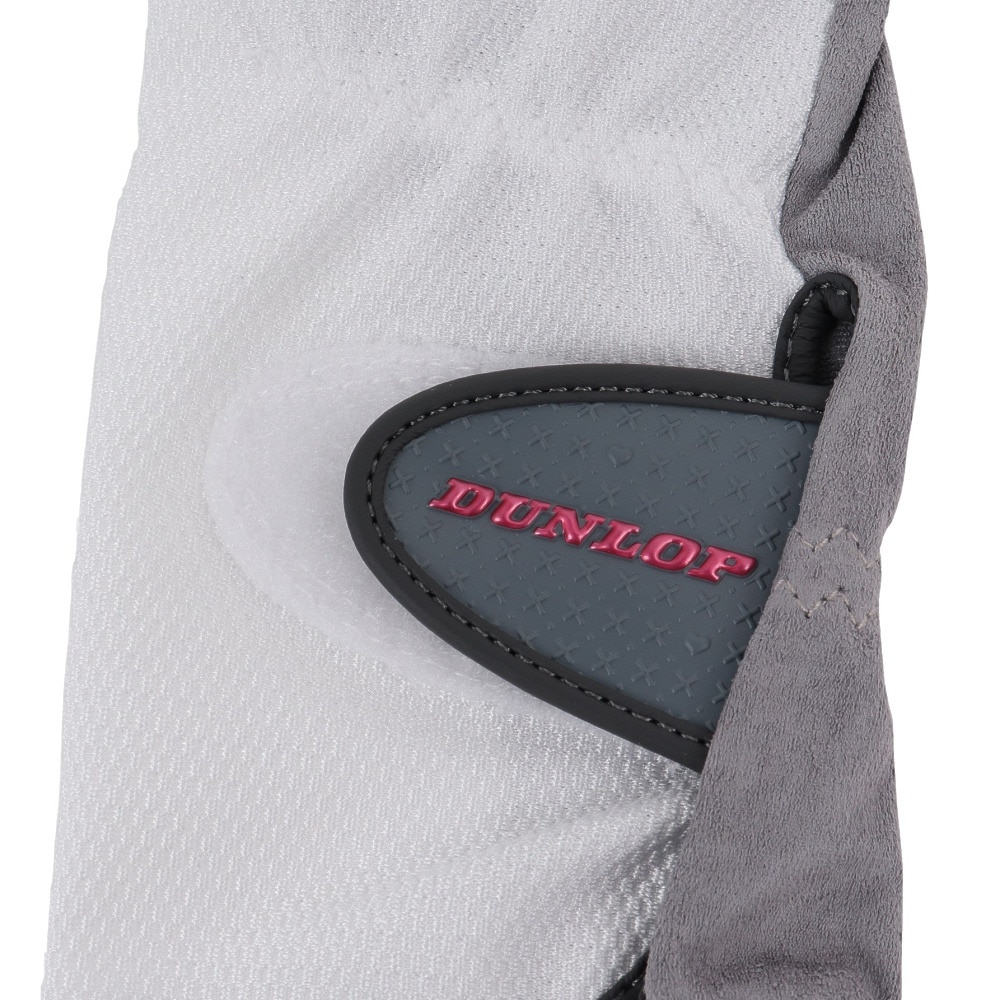 ダンロップ（DUNLOP）（レディース）テニス グローブ 両手用 TGG0115W WHT