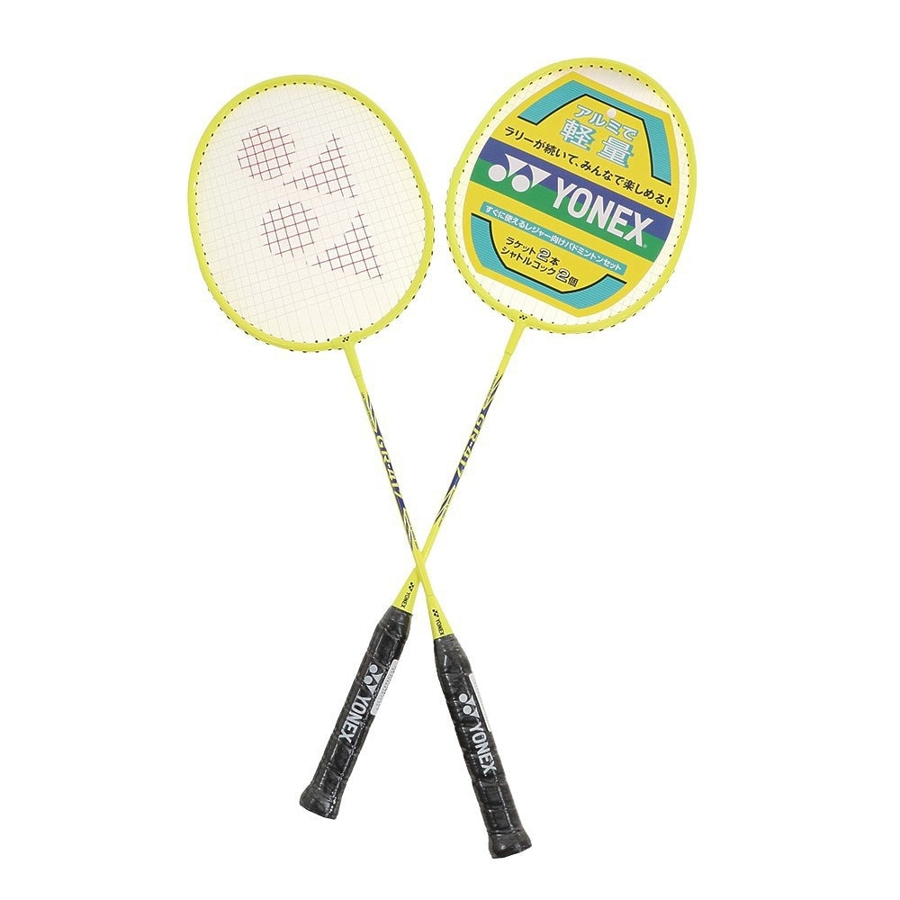 ヨネックス（YONEX）（メンズ、レディース）バドミントンラケット 2本セット シャトル ケース付き グラフレックス GR417WXG-392