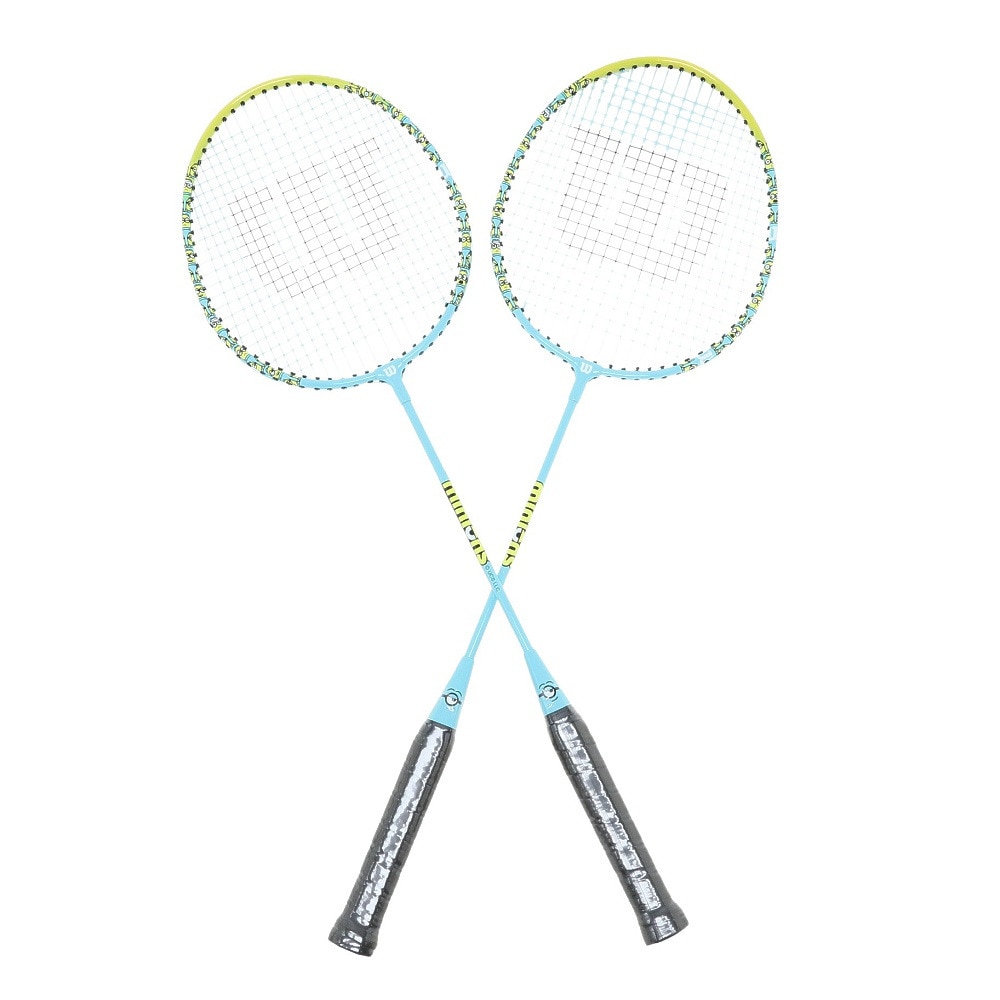 ウイルソン（Wilson）（メンズ、レディース）バドミントンラケット MINIONS 2.0 BADMINTON SET 2 WR105610F2