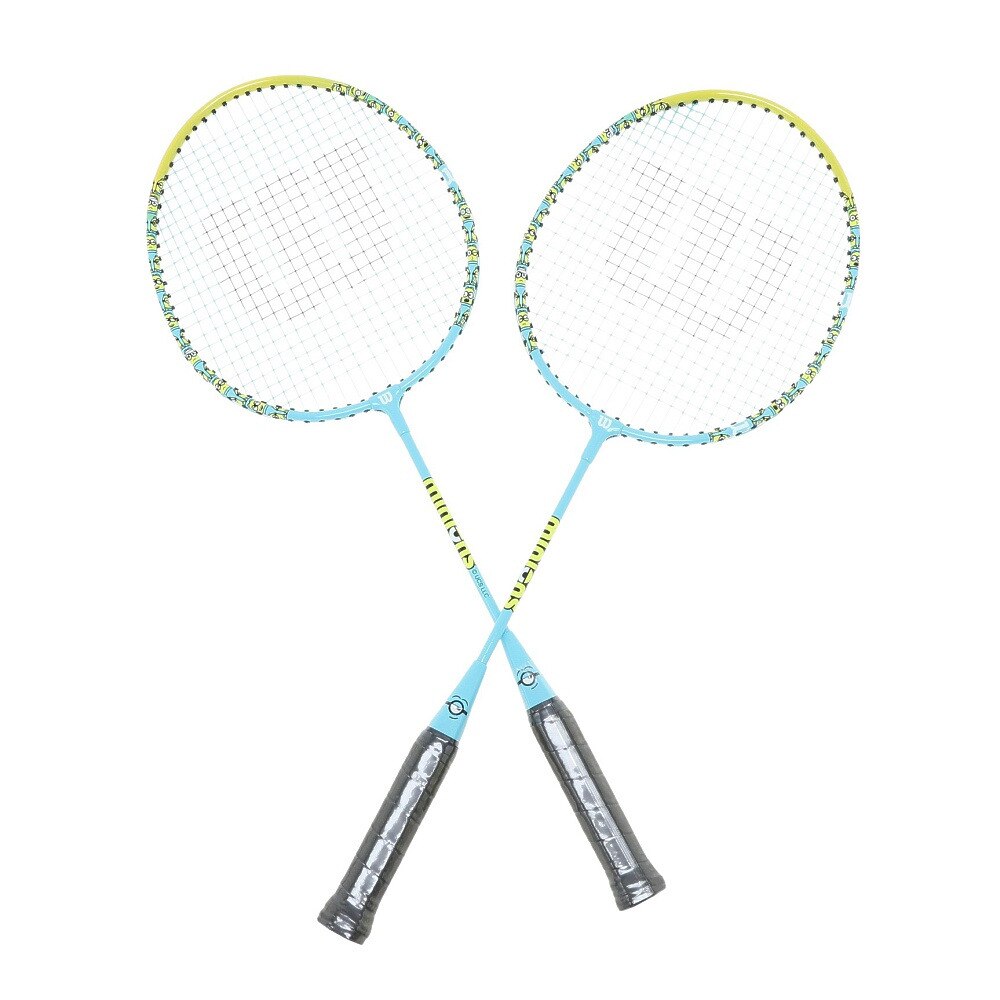 ウイルソン（Wilson）（キッズ）ジュニア バドミントンラケット MINIONS 2.0 JR BADMINTON SET 2 WR105710F2