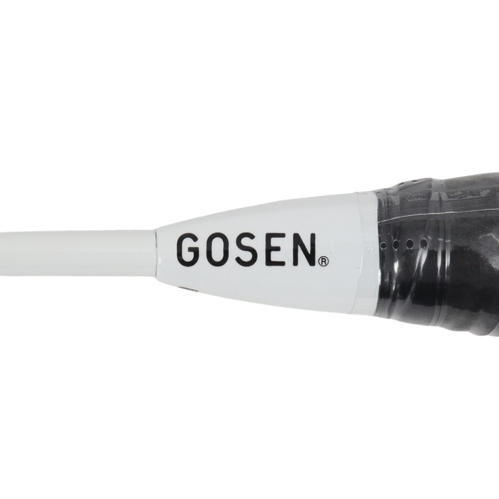 ゴーセン（GOSEN）（メンズ、レディース）バドミントンラケット LEGENDARY X AC ホワイト MBLXACWP5