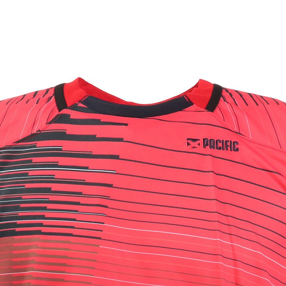 パシフィック（PACIFIC）（メンズ）バドミントンウェア スリーブレスシャツ PT20SM407 RED