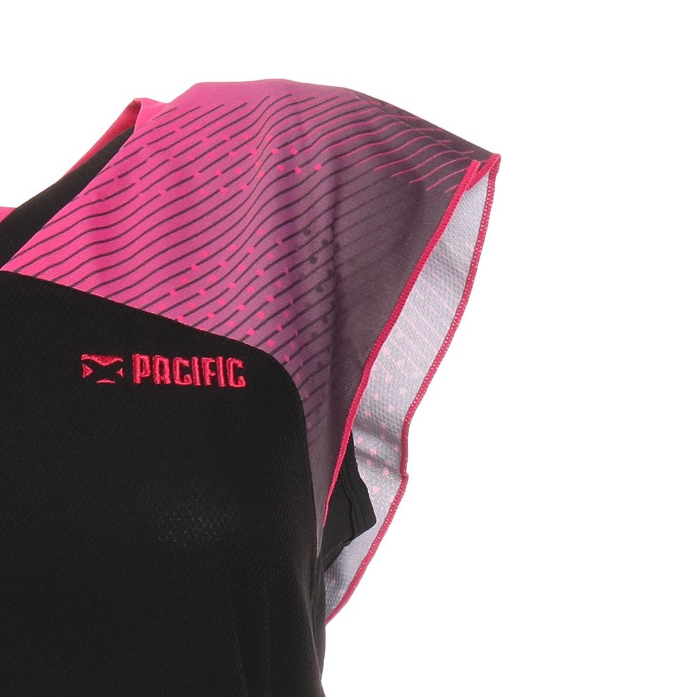 パシフィック（PACIFIC）（レディース）バドミントンウェア レディース Tシャツ PT20SW417 BLK