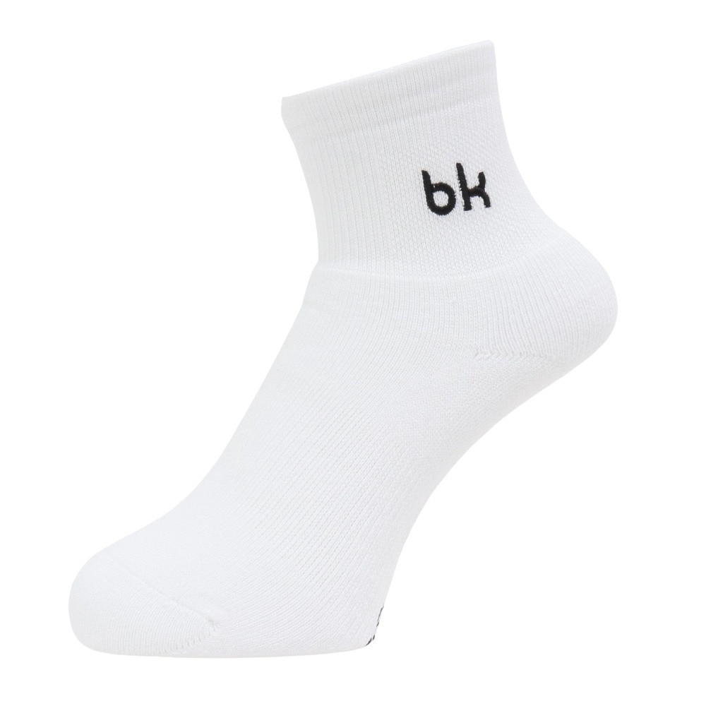 ブラックナイト（blackknight）（レディース）バドミントン ソックス ロング丈ソックス SC-3902-WHT-2225