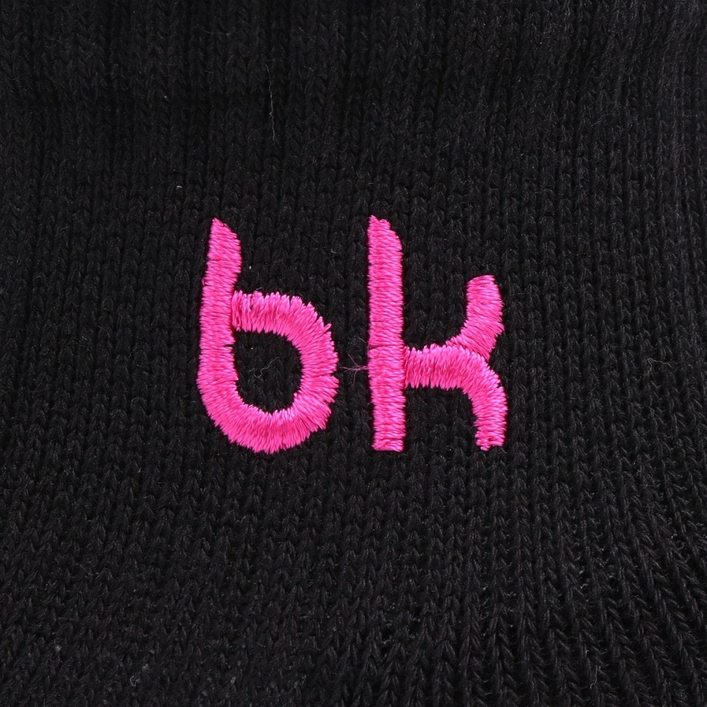 ブラックナイト（blackknight）（メンズ、レディース）バドミントン ショート丈ソックス SC-5982-BLAPNK-2225