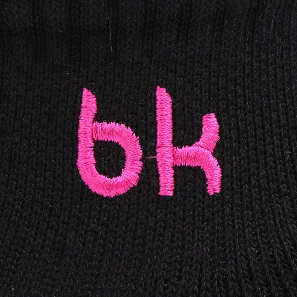 ブラックナイト（blackknight）（メンズ、レディース）バドミントン ショート丈ソックス SC-5982-BLAPNK-2528
