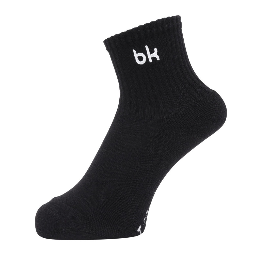 ブラックナイト（blackknight）（メンズ、レディース）バドミントン ロング丈ソックス SC-5983-BLA-2225