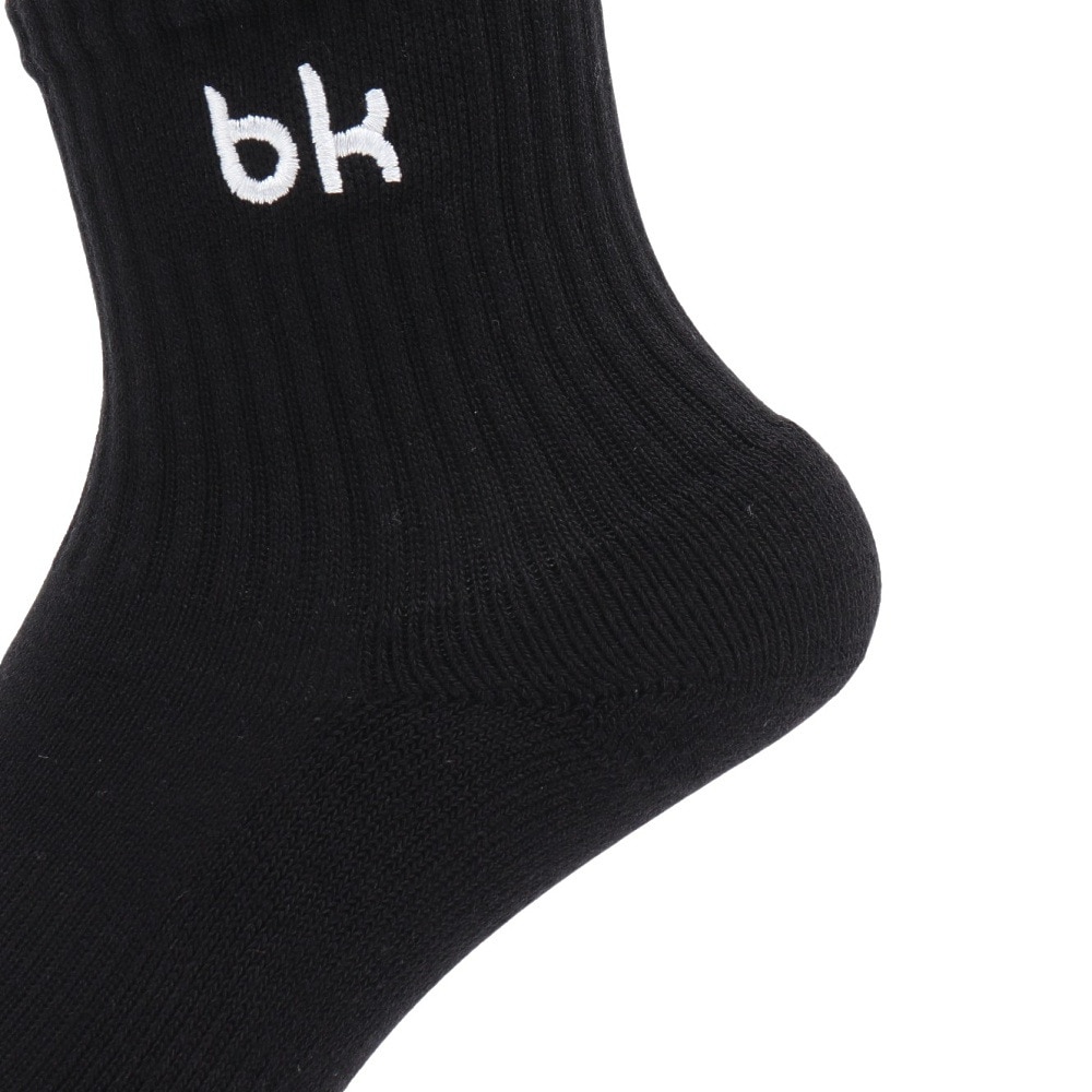 ブラックナイト（blackknight）（メンズ、レディース）バドミントン ロング丈ソックス SC-5983-BLA-2225