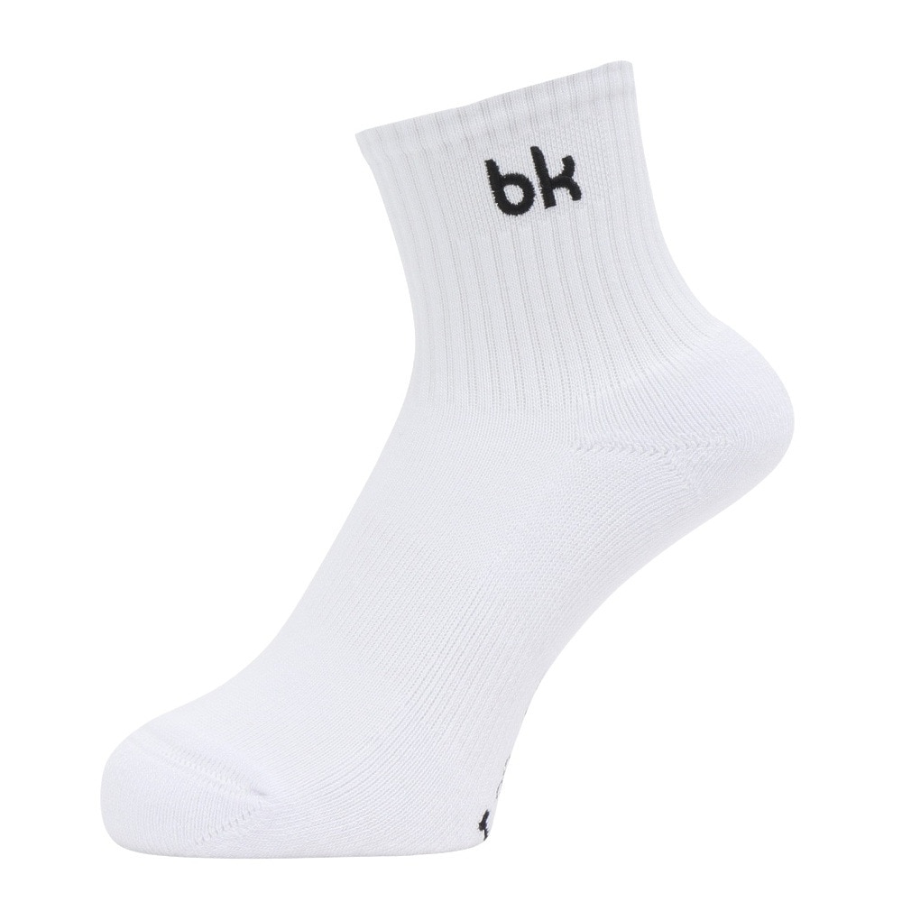 ブラックナイト（blackknight）（メンズ、レディース）バドミントン ロング丈ソックス SC-5983-WHT-2225