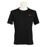 キズナ（KIZUNA）（メンズ、レディース）バドミントン ウェア Tシャツ 半袖 KIZUNA KTS-02UN BLK