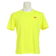 キズナ（KIZUNA）（メンズ、レディース）バドミントン ウェア Tシャツ 半袖 KIZUNA KTS-02UN YEL 