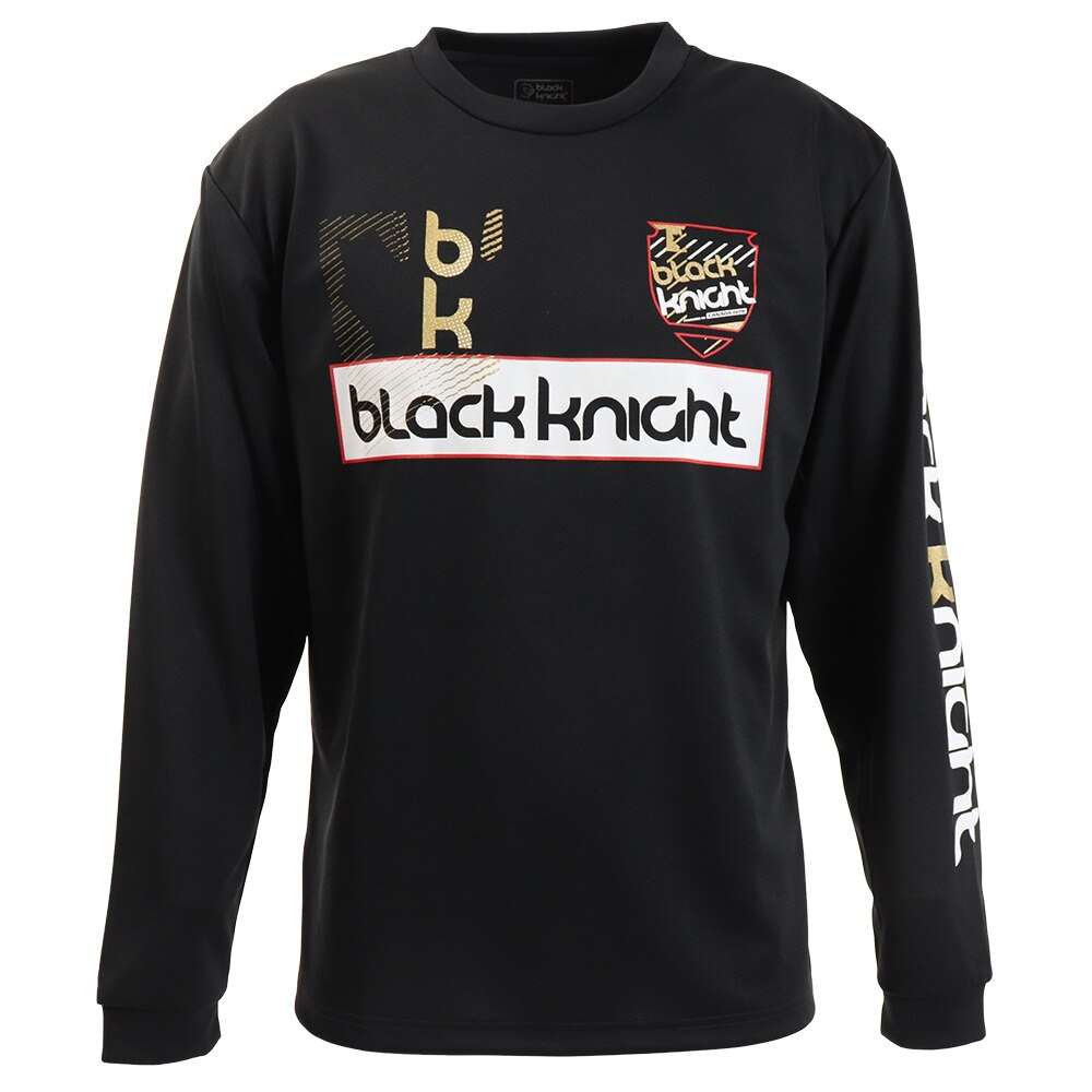  バドミントン ウェア Tシャツ 長袖 ロング T-9250-BLA