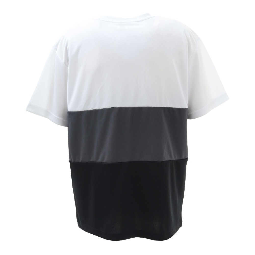 サテライト（Satellite）（メンズ）3TONE DRY 半袖Tシャツ STS3D WHITE/GRAY/BLACK