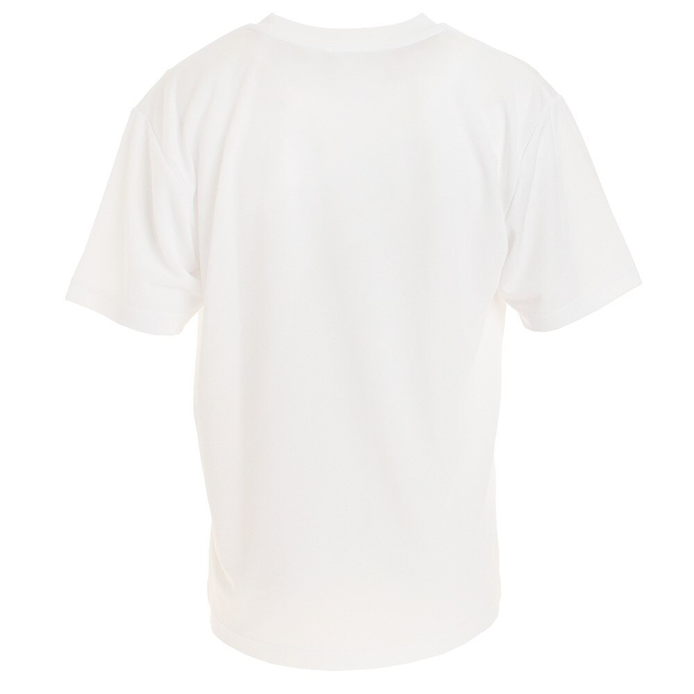 サテライト（Satellite）（メンズ）バドミントン ウェア Tシャツ 半袖 ドライ RED BOX STSDR WHITE