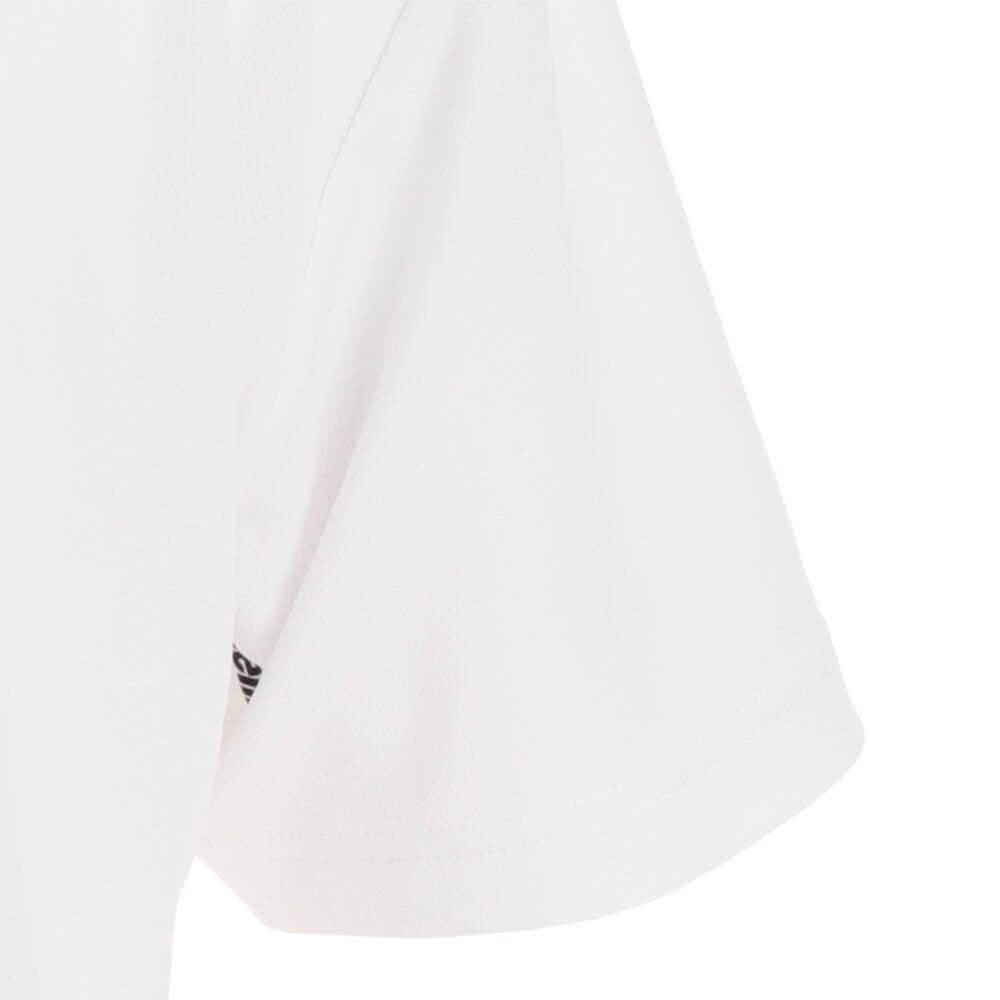 サテライト（Satellite）（メンズ）バドミントン ウェア Tシャツ 半袖 ドライ RED BOX STSDR WHITE