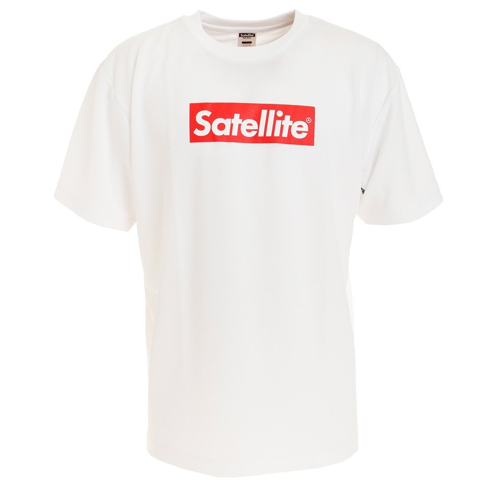  バドミントン ウェア Tシャツ 半袖 ドライ RED BOX STSDR WHITE