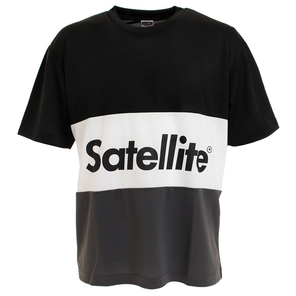  バドミントン ウェア Tシャツ 半袖 3トーン ドライ STS3D BLACK/WHITE/GRAY