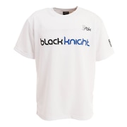 ブラックナイト（blackknight）（メンズ）バドミントンウェア Tシャツ T-0180-WHT