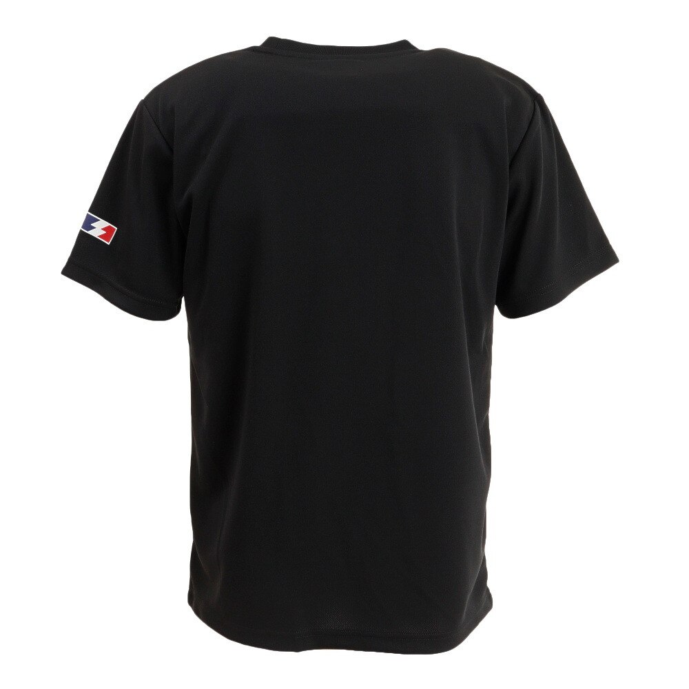 ブラックナイト（blackknight）（メンズ、レディース）バドミントンウェア ドライTシャツ T-2122-BLA★★★