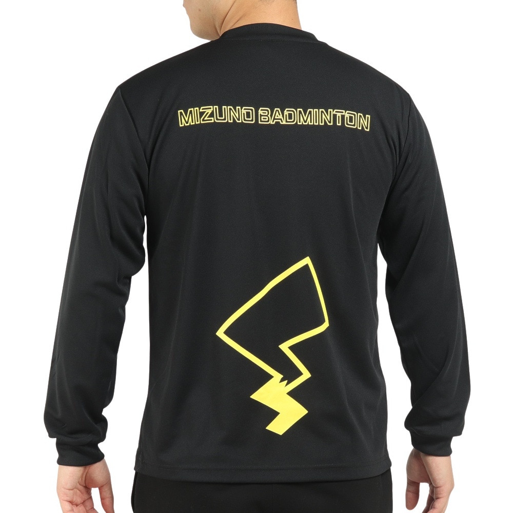 ミズノ｜バドミントンウェア ポケモン 長袖Tシャツ 72JA2P0109 - スポーツ用品はスーパースポーツゼビオ
