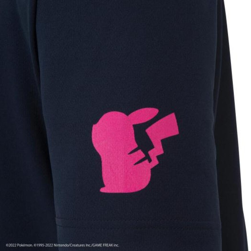 ミズノ（MIZUNO）（メンズ、レディース）バドミントンウェア ポケモン ピカチュウ半袖Tシャツ 72JA2P0214