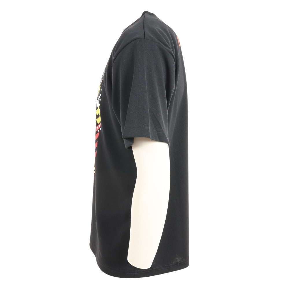 ブラックナイト（blackknight）（メンズ）バドミントンウェア ドライTシャツ T-3110U-BLA
