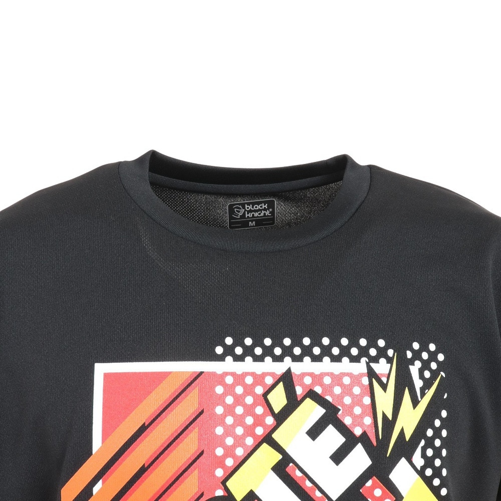 ブラックナイト（blackknight）（メンズ）バドミントンウェア ドライTシャツ T-3110U-BLA