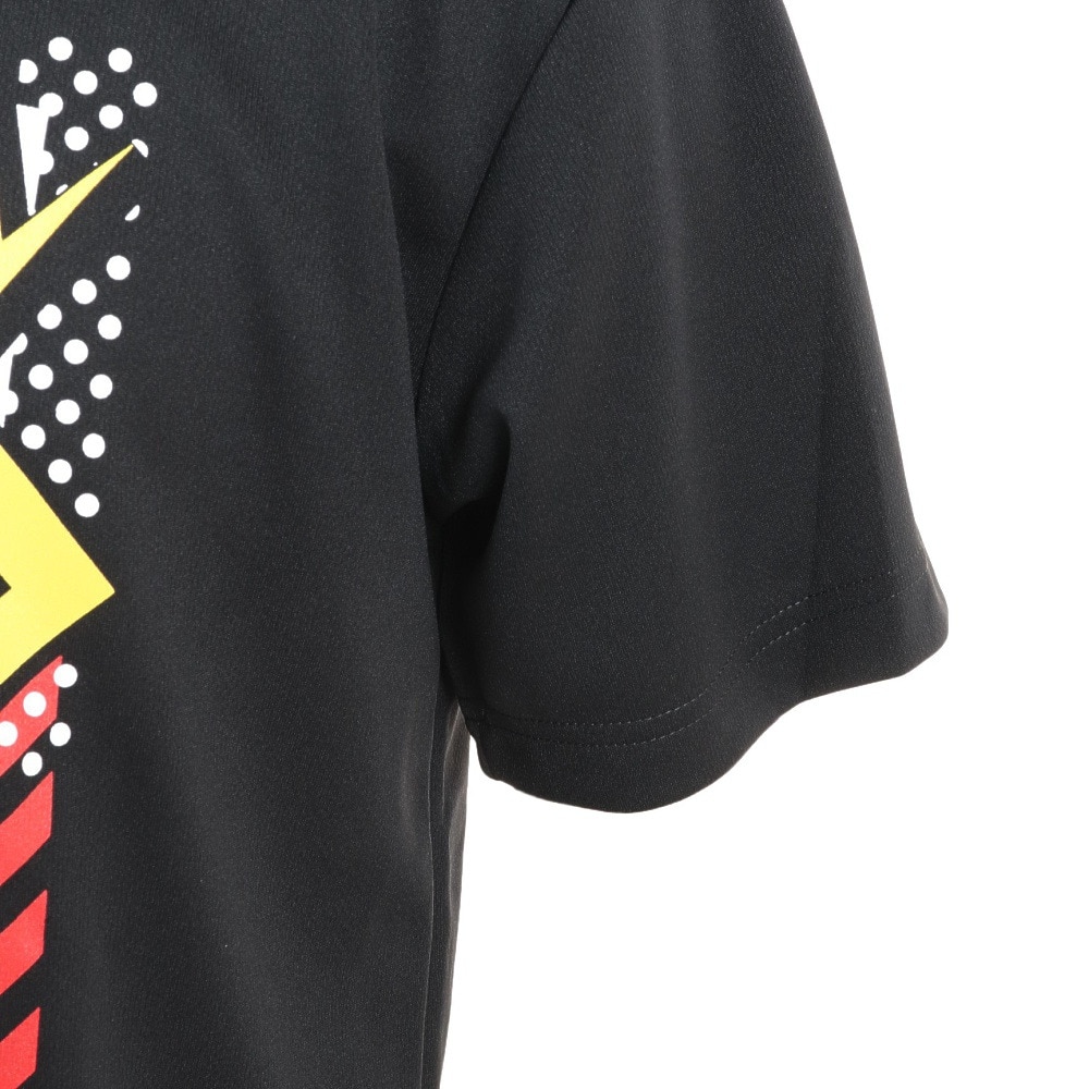 ブラックナイト（blackknight）（メンズ）バドミントンウェア ドライTシャツ T-3110U-BLA