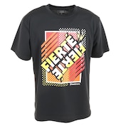 (メンズ)バドミントンウェア ドライTシャツ T-3110U-BLA