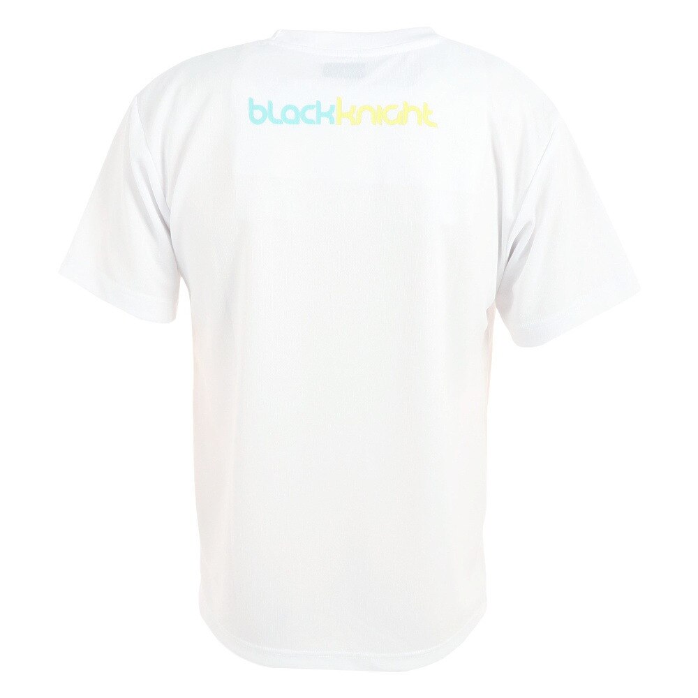 ブラックナイト（blackknight）（メンズ）バドミントンウェア ドライTシャツ T-3110U-WHT