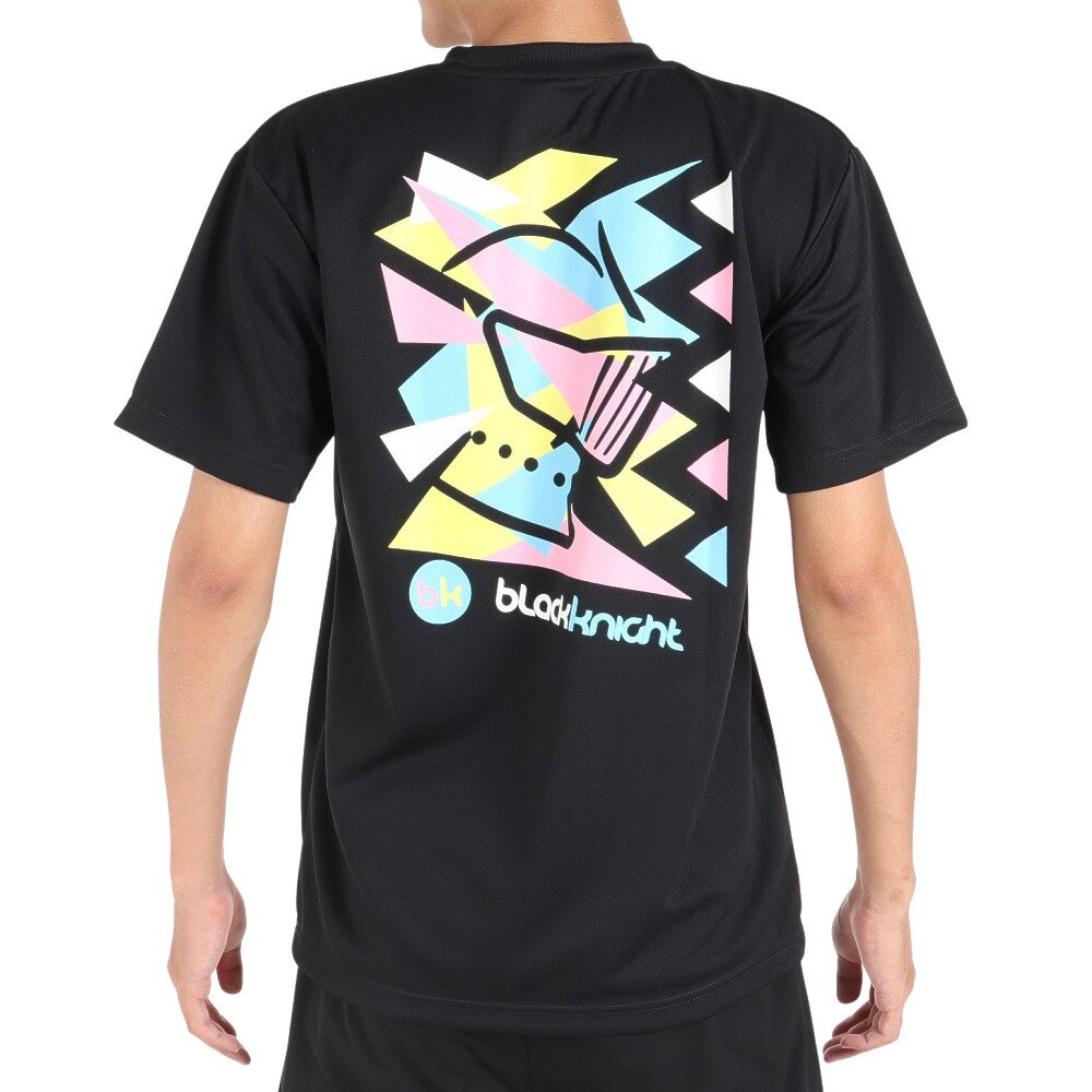 ブラックナイト（blackknight）（メンズ）バドミントンウェア ドライTシャツ T-3112U-BLA