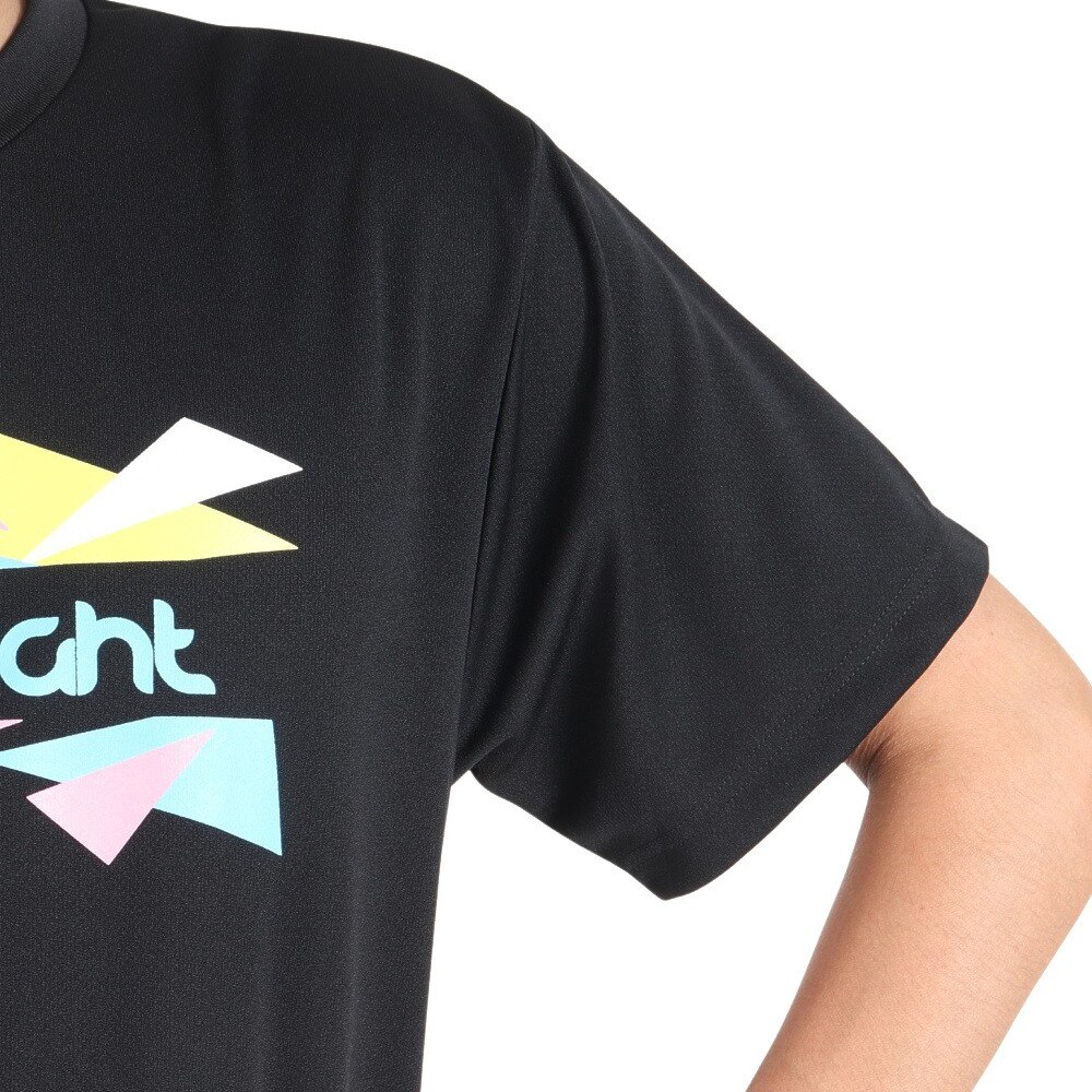 ブラックナイト（blackknight）（メンズ）バドミントンウェア ドライTシャツ T-3112U-BLA
