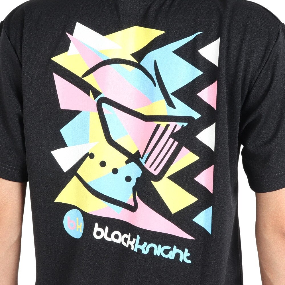 ブラックナイト（blackknight）（メンズ）バドミントンウェア ドライTシャツ T-3112U-BLA