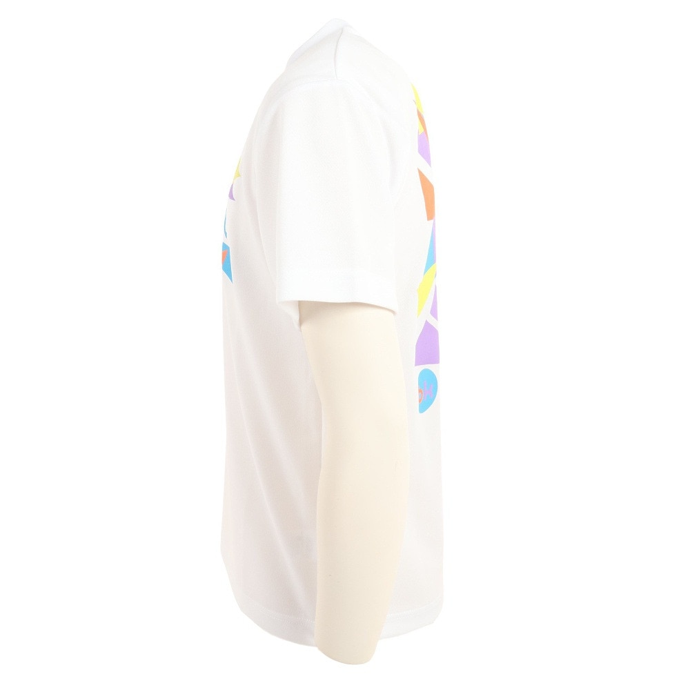 ブラックナイト（blackknight）（メンズ）バドミントンウェア ドライTシャツ T-3112U-WHT
