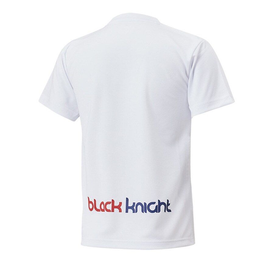ブラックナイト（blackknight）（メンズ、レディース）バドミントンウェア ドライ 半袖Tシャツ T-3116U-WHT