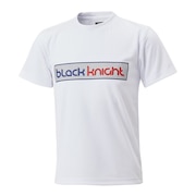 ブラックナイト（blackknight）（メンズ、レディース）バドミントンウェア ドライ 半袖Tシャツ T-3116U-WHT