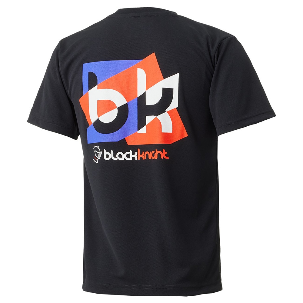 ブラックナイト（blackknight）（メンズ、レディース）バドミントンウェア ドライTシャツ T-4101U-BLA