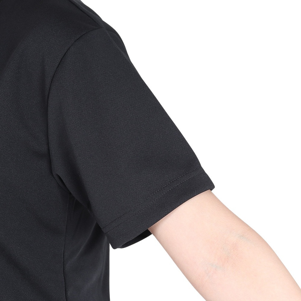 ブラックナイト（blackknight）（メンズ、レディース）バドミントンウェア ドライTシャツ T-4103U-BLA