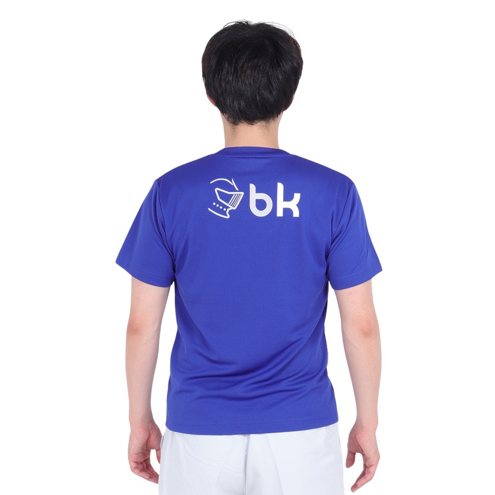 ブラックナイト（blackknight）（メンズ、レディース）バドミントンウェア ドライTシャツ T-4104U-MABLU