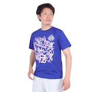 (メンズ、レディース)バドミントンウェア ドライTシャツ T-4104U