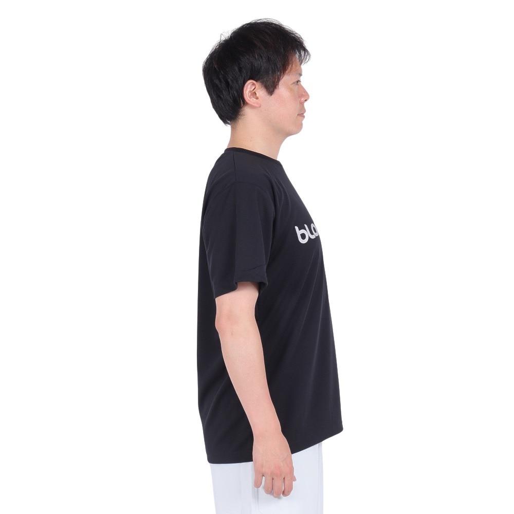 ブラックナイト（blackknight）（メンズ、レディース）バドミントンウェア ドライTシャツ T-4105U-BLA