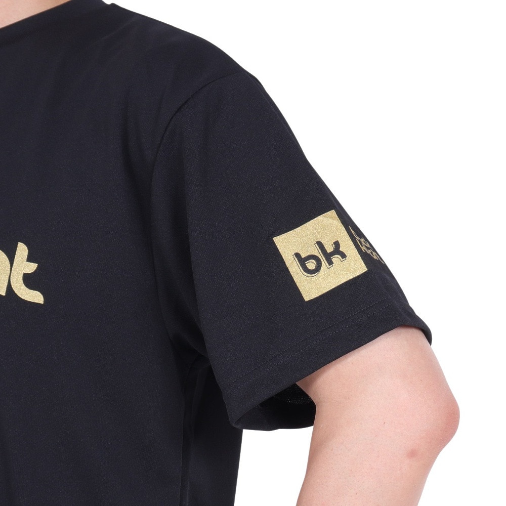 ブラックナイト（blackknight）（メンズ、レディース）バドミントンウェア ドライTシャツ T-4105U-BLA